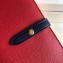 Celine Bicolour Large Strap Multifunction Wallet Red/Navy Blue