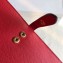 Celine Bicolour Large Strap Multifunction Wallet Red/Navy Blue