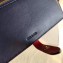 Celine Bicolour Large Strap Multifunction Wallet Red/Navy Blue