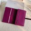 Celine Bicolour Large Strap Multifunction Wallet Burgundy/Fuchsia