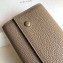 Celine Grained Leather Large Flap Multifunction Wallet Camel