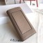 Celine Grained Leather Large Flap Multifunction Wallet Camel