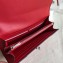 Celine Grained Leather Large Flap Multifunction Wallet Red