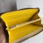 Celine Large Multifunction Zip Around Wallet Camel/Yellow