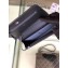Chanel Pearl CC Logo Wallet On Chain WOC Bag Blue 2019