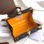 Goyard Minaudiere Trunk Case Bag Brown 2019