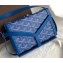 Goyard Minaudiere Trunk Case Bag Blue 2019