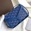 Goyard Minaudiere Trunk Case Bag Blue 2019