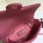Chanel Chevron Small Classic Flap Bag Red with Rainbow Strap Around 2019