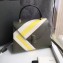 Valextra Stripes Iside Medium Bag Green