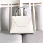 Valextra Floral Print Iside Medium Bag White
