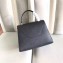 Valextra Floral Print Iside Medium Bag Black