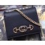 Gucci Zumi Grainy Leather Card Case Wallet 570660 Black 2019