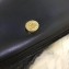 Saint Laurent Angie Chain Bag in Diamond-quilted Lambskin 568906 Black 2019