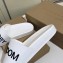 Burberry Kingdom Motif Slides White 2019