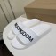 Burberry Kingdom Motif Slides White 2019