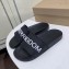 Burberry Kingdom Motif Slides Black 2019