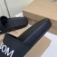 Burberry Kingdom Motif Slides Black 2019