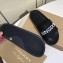 Burberry Kingdom Motif Slides Black 2019