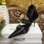Balenciaga Heel 8cm Belt Ankle Strap Pumps Black 2019