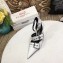 Balenciaga Heel 8cm Belt Ankle Strap Pumps White 2019