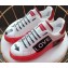 Dolce & Gabbana Printed Portofino Sneakers Melt Red 2019
