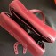 Hermes Halzan Togo Calfskin Leather Bag Burgundy