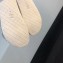 Chanel Tweed CC Logo Magic Loop Sandals G34726 White 2019