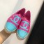 Chanel CC Filigree Espadrilles Fuchsia/Sky Blue 2019