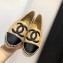 Chanel CC Filigree Espadrilles Beige/Black 2019