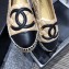 Chanel CC Filigree Espadrilles Beige/Black 2019