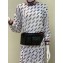 Fendi Pockets Leather Square-shaped Belt Bag Black 2019