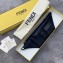 Fendi Pockets Leather Square-shaped Belt Bag Black 2019