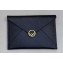 Fendi F is Fendi Geometric Flap Medium Flat Pouch Clutch Bag Black 2019