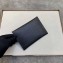 Fendi F is Fendi Geometric Flap Medium Flat Pouch Clutch Bag Black 2019