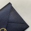 Fendi F is Fendi Geometric Flap Medium Flat Pouch Clutch Bag Black 2019