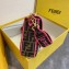 Fendi Roma Amor Fabric FF Motif Large Baguette Bag Brown/Fuchsia 2019