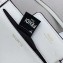 Fendi Two-Pocket Leather Messenger Mini Bag White 2019
