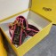 Fendi Roma Amor Fabric FF Motif Medium Baguette Bag Brown/Fuchsia 2019