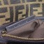 Fendi Roma Amor Fabric FF Motif Medium Baguette Bag Brown/Fuchsia 2019