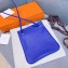 Hermes Aline Mini Bag in Swift Calfskin Blue