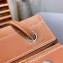 Hermes Aline Mini Bag in Swift Calfskin Brown
