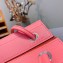 Hermes Aline Mini Bag in Swift Calfskin Peach