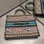Dior Book Tote Bag In Embroidered Canvas Turquoise 2019