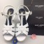 Saint Laurent Heel 9.5cm Platform 3cm Tribute Sandals In Grained Leather White