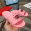 Gucci Logo Slide Sandals Eye Pink 2019