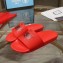 Gucci Logo Slide Sandals Eye Red 2019