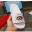 Gucci Logo Slide Sandals Eye White 2019