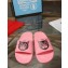 Gucci Logo Slide Sandals Cat Pink 2019