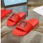 Gucci Logo Slide Sandals Cat Red 2019